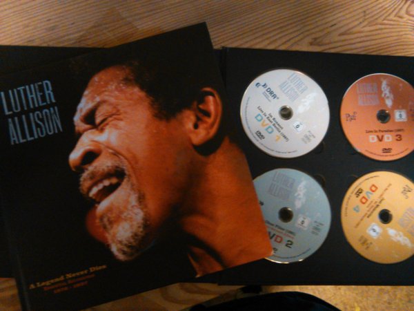 LUTHER ALLISON: A Legend Never Dies - Book and DVDs
