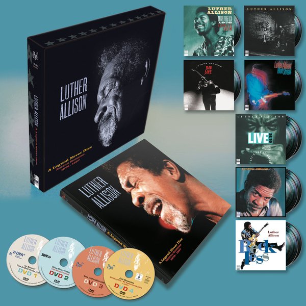 LUTHER ALLISON: A Legend Never Dies - VINYL BOX